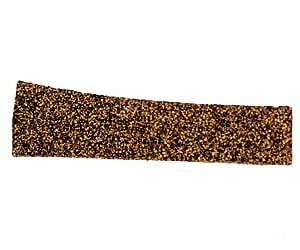 Itty Bitty Lines N 1345 Precut Cork Roadbed Section 2-Pack -- Right Hand #8 Turnout Ballast &