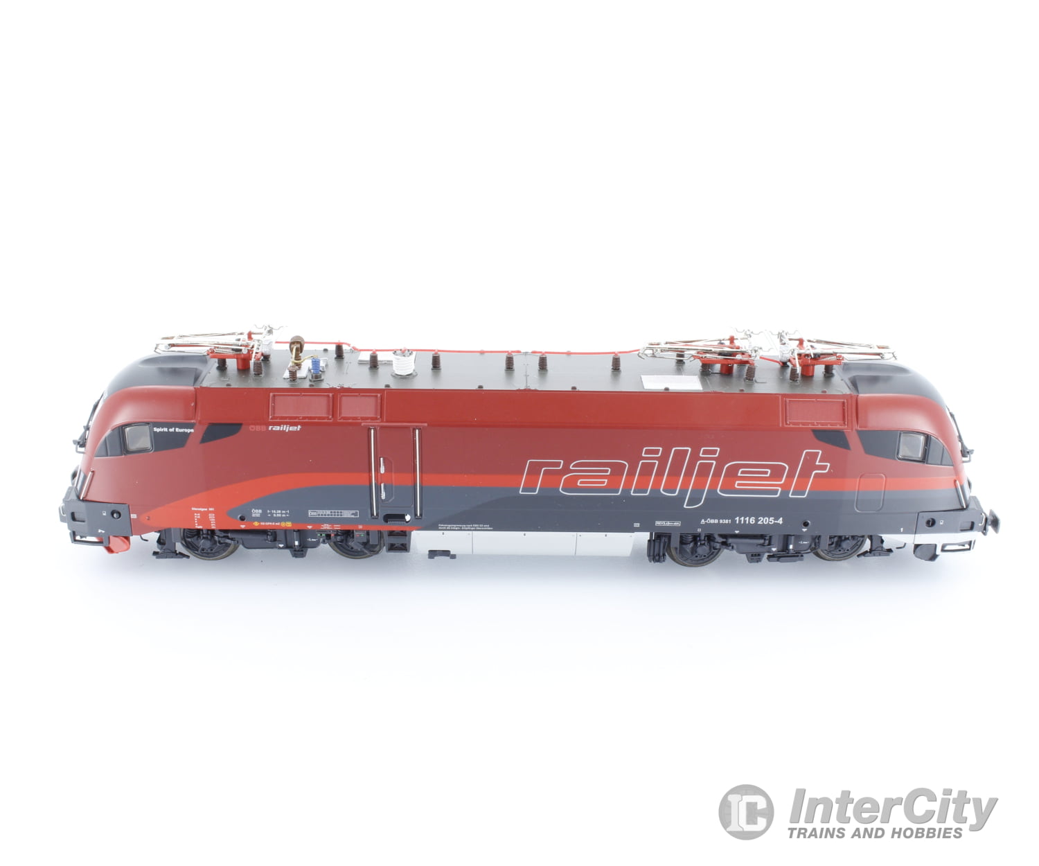 Jaegerndorfer 70402 Ho Railjet Obb Br 1016 Dc European Locomotives