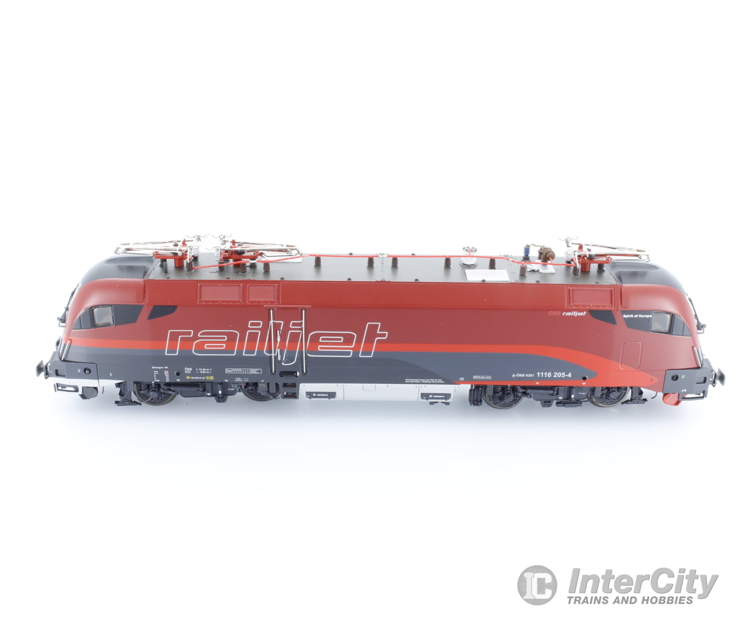 Jaegerndorfer 70402 Ho Railjet Obb Br 1016 Dc European Locomotives