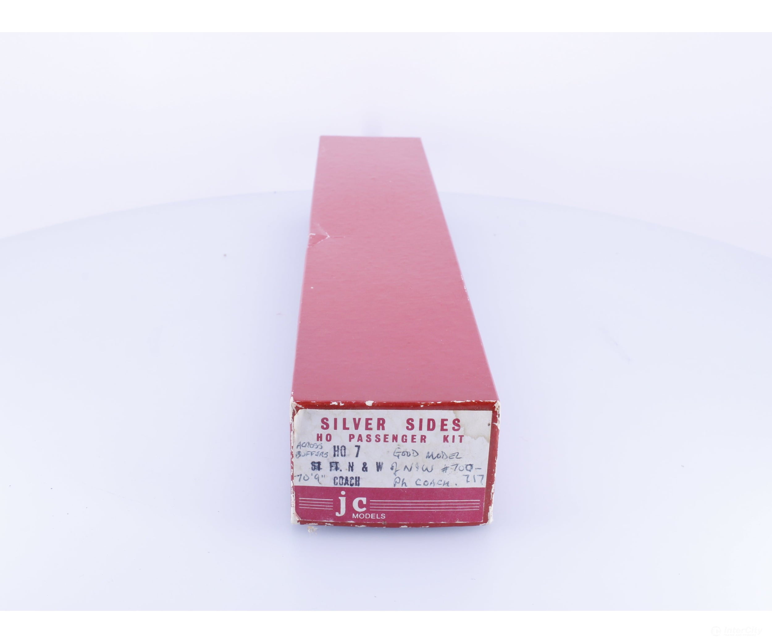 JC Models 7 HO 70’9’’ Passenger Coach Kit Norfolk & Western (NW) - Passenger Cars