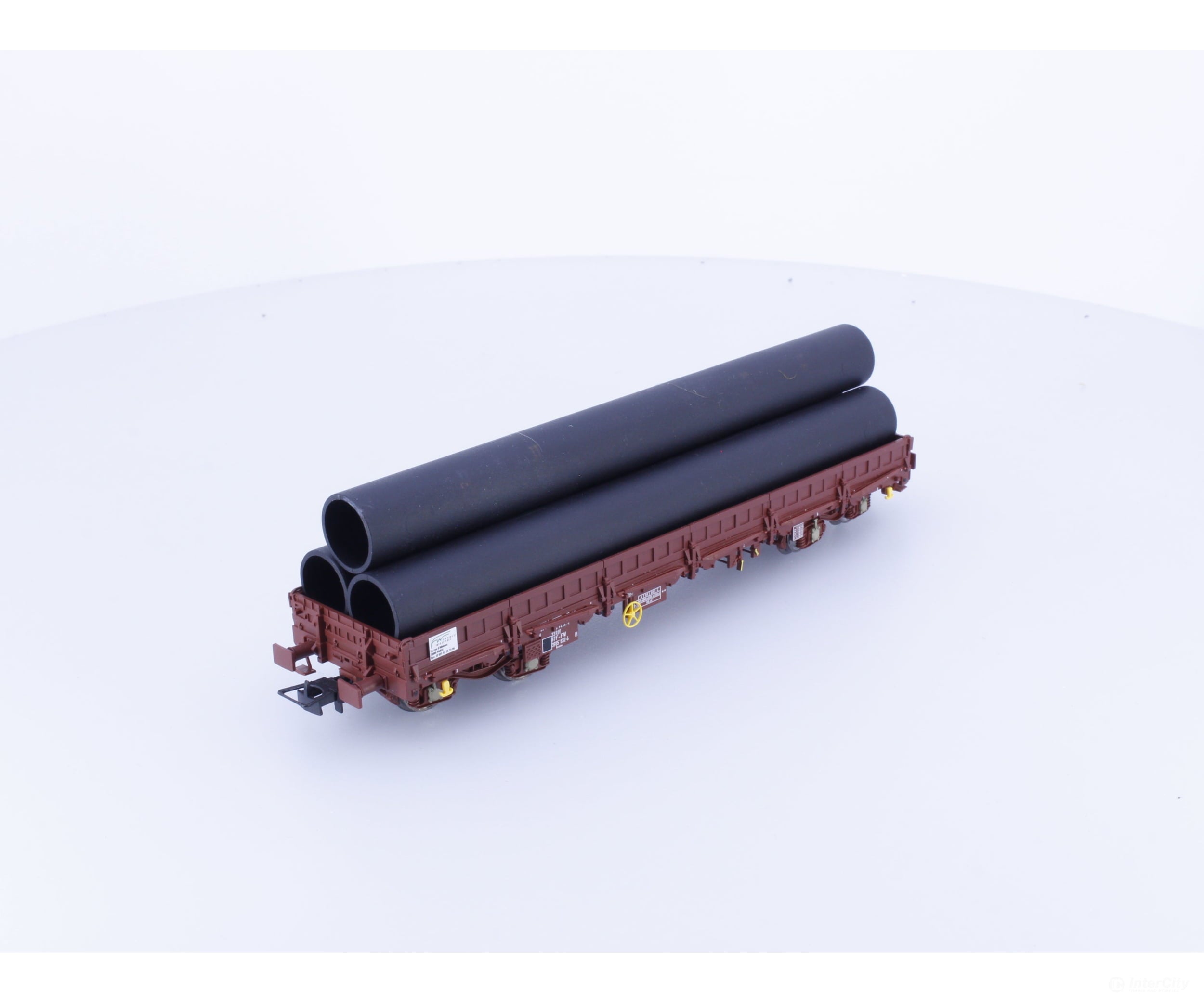 Jouef HJ6093 HO SNCF Wagon Plat Remms avec Chargement Tubes 832-6 European Freight Cars