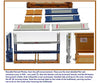 JTC 402551 N Flatracks Container Assortment Genstar/Cronos/OOCL (Magnetic & IBC Pins Connection) - Freight Loads &