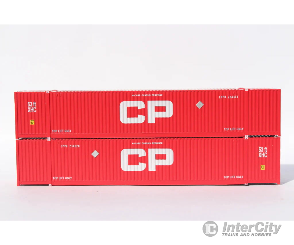JTC N 537024 CP ’Large CP’ 53’ HC Corrugated Containers w Stackable Magnetic System (2 pcs) Freight Loads & Containers