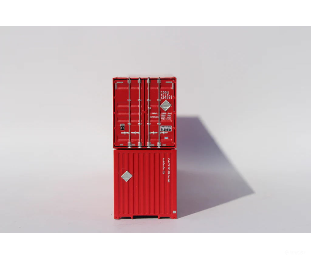 JTC N 537024 CP ’Large CP’ 53’ HC Corrugated Containers w Stackable Magnetic System (2 pcs) Freight Loads & Containers