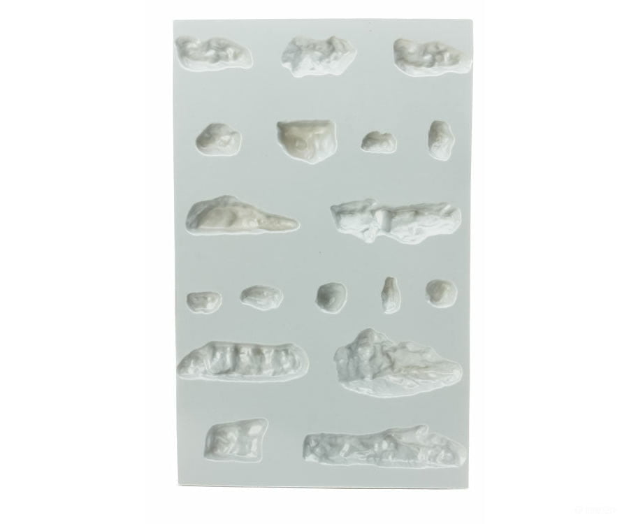 Jtt 97470 Patterned Plastic Sheet 2-Pack -- Outcroppings 7-1/2 X 12 19.1 30.5Cm Scratch Building