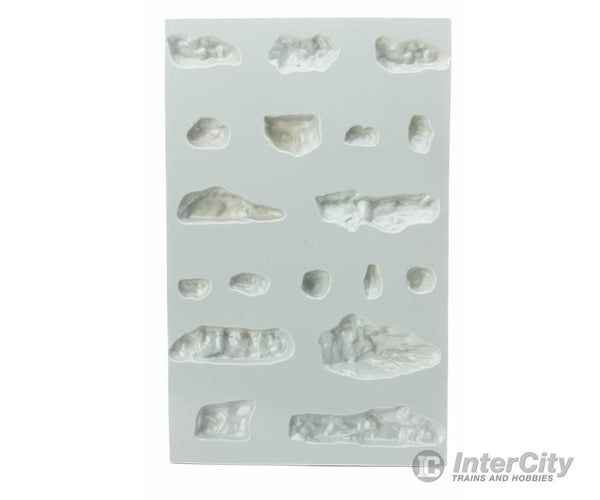 Jtt 97470 Patterned Plastic Sheet 2-Pack -- Outcroppings 7-1/2 X 12 19.1 30.5Cm Scratch Building
