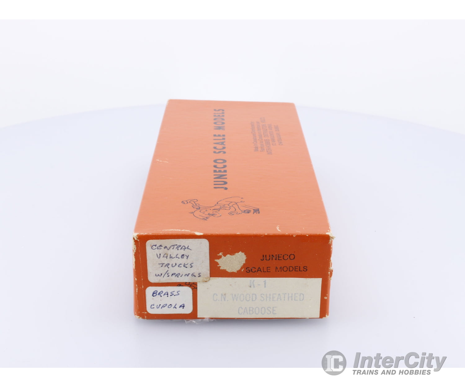 Juneco K-1 HO Wood Sheathed Caboose Kit Canadian National (CN) Freight Cars