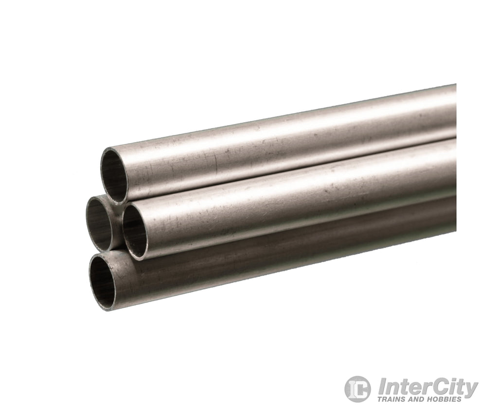 K&S Metals 1115 5/16 Od Round Aluminum Tube (4/Pk) Brass & Metal