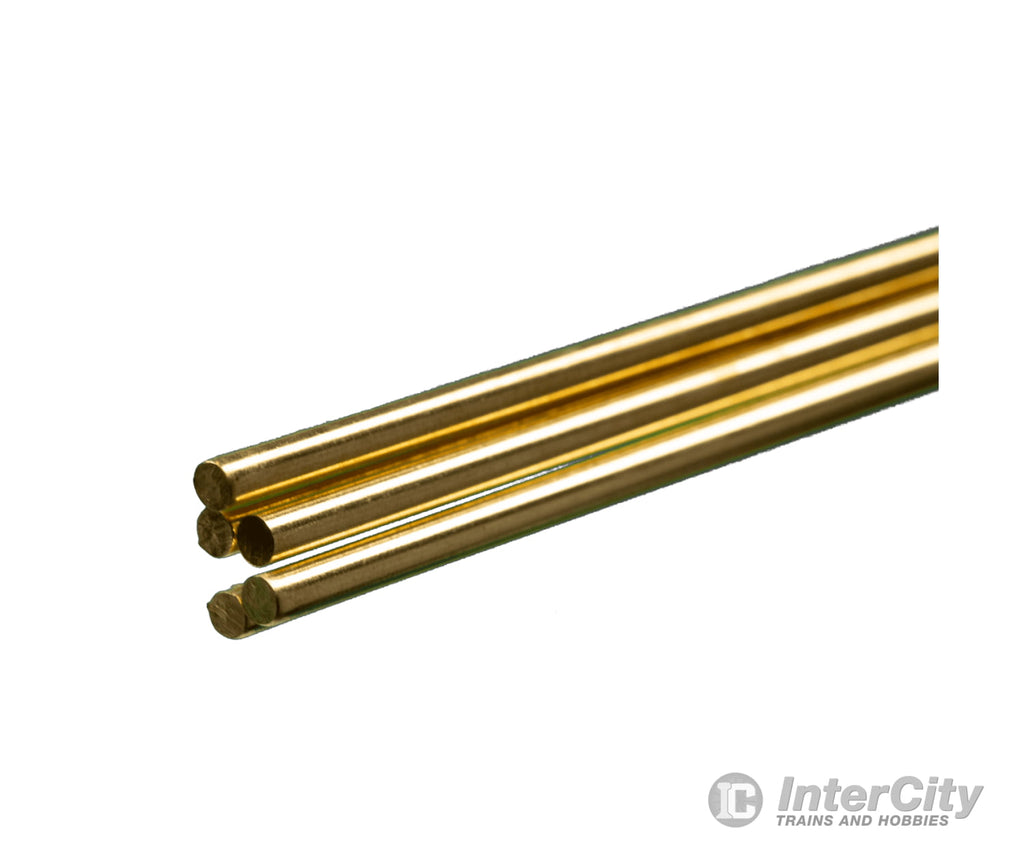 K&S Metals 1163 5/32 Solid Brass Rod (1Pc/Tube; 5Tube/Pk) & Metal