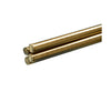 K&S Metals 1165 1/4 Solid Brass Rod (4/Pk) & Metal