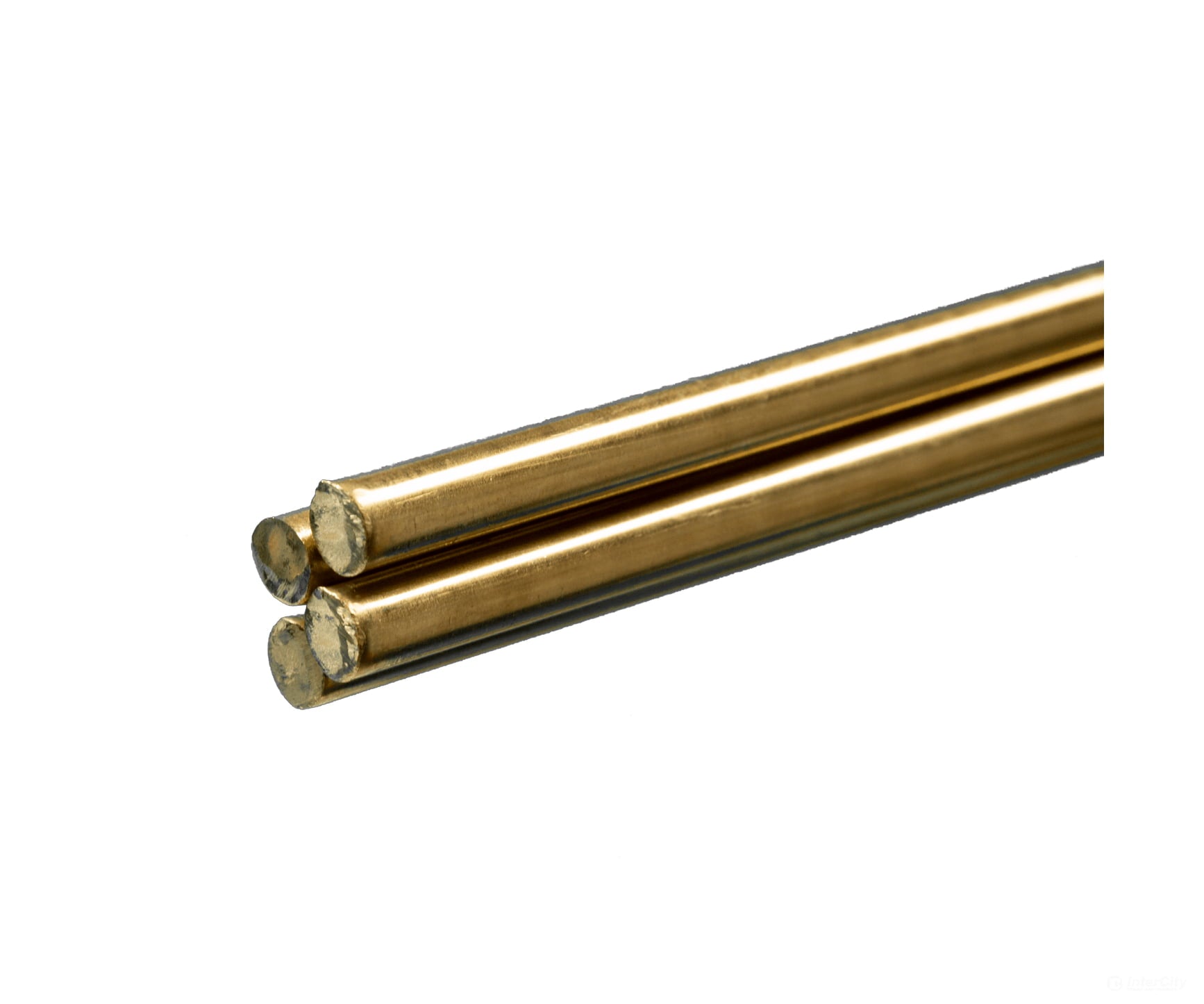 K&S Metals 1165 1/4 Solid Brass Rod (4/Pk) & Metal