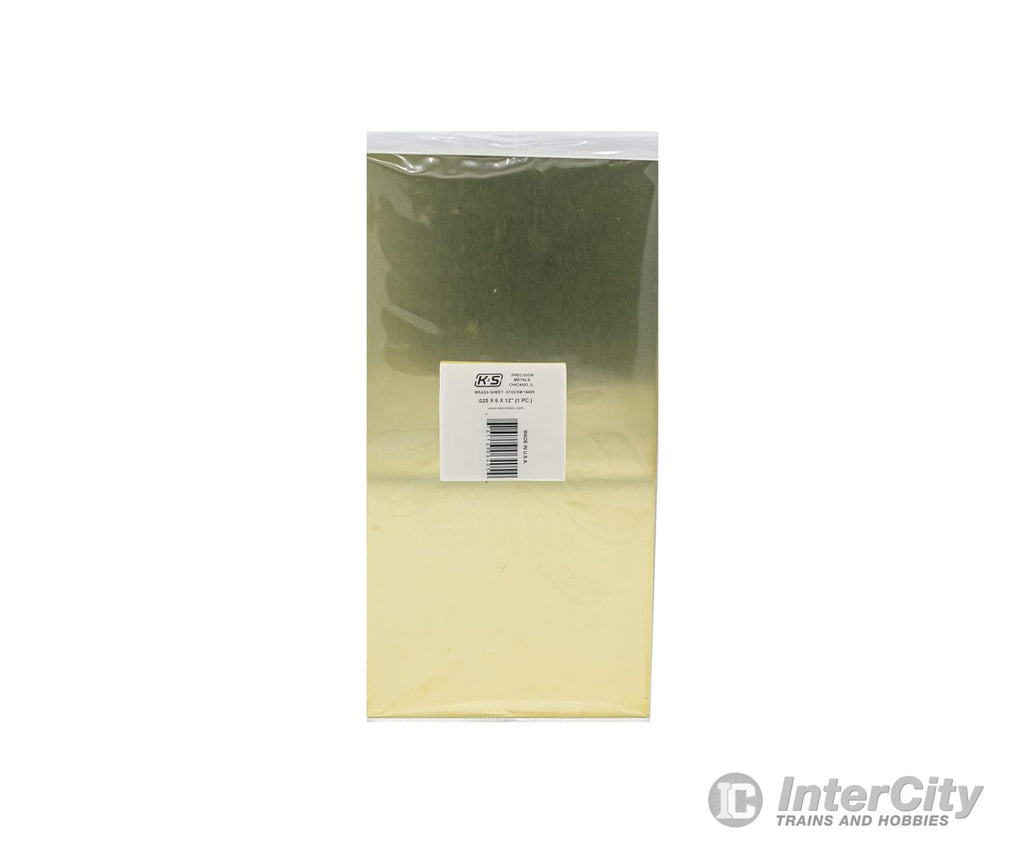 K&S Metals 16405 .020X6X12(Fs-20) Brass Sheet (1/Pk) & Metal
