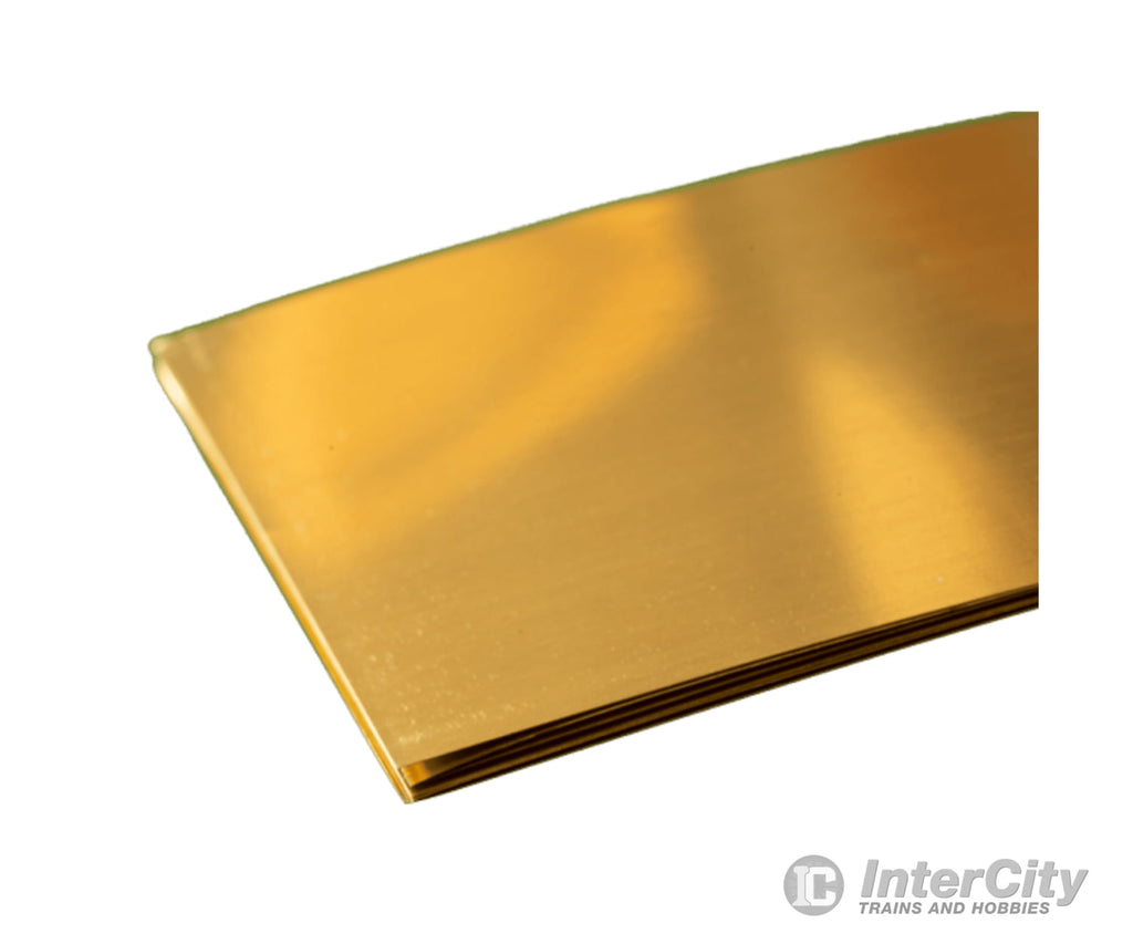 K&S Metals 250 .005 Brass Sheet (6/Pk) & Metal