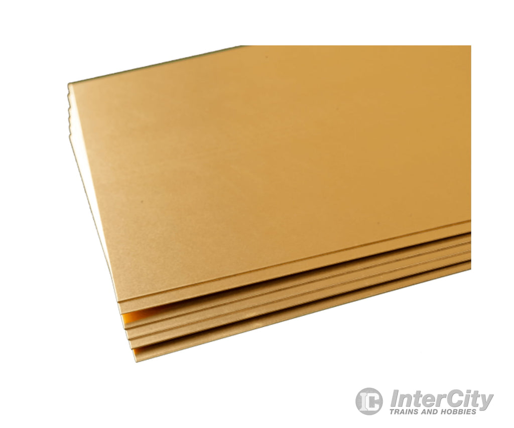 K&S Metals 252 .015 Brass Sheet (6/Pk) & Metal