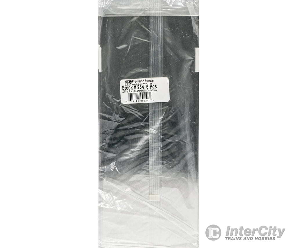 K&S Metals 254 .008 Tin Sheet 4 X 10 Ea Brass & Metal