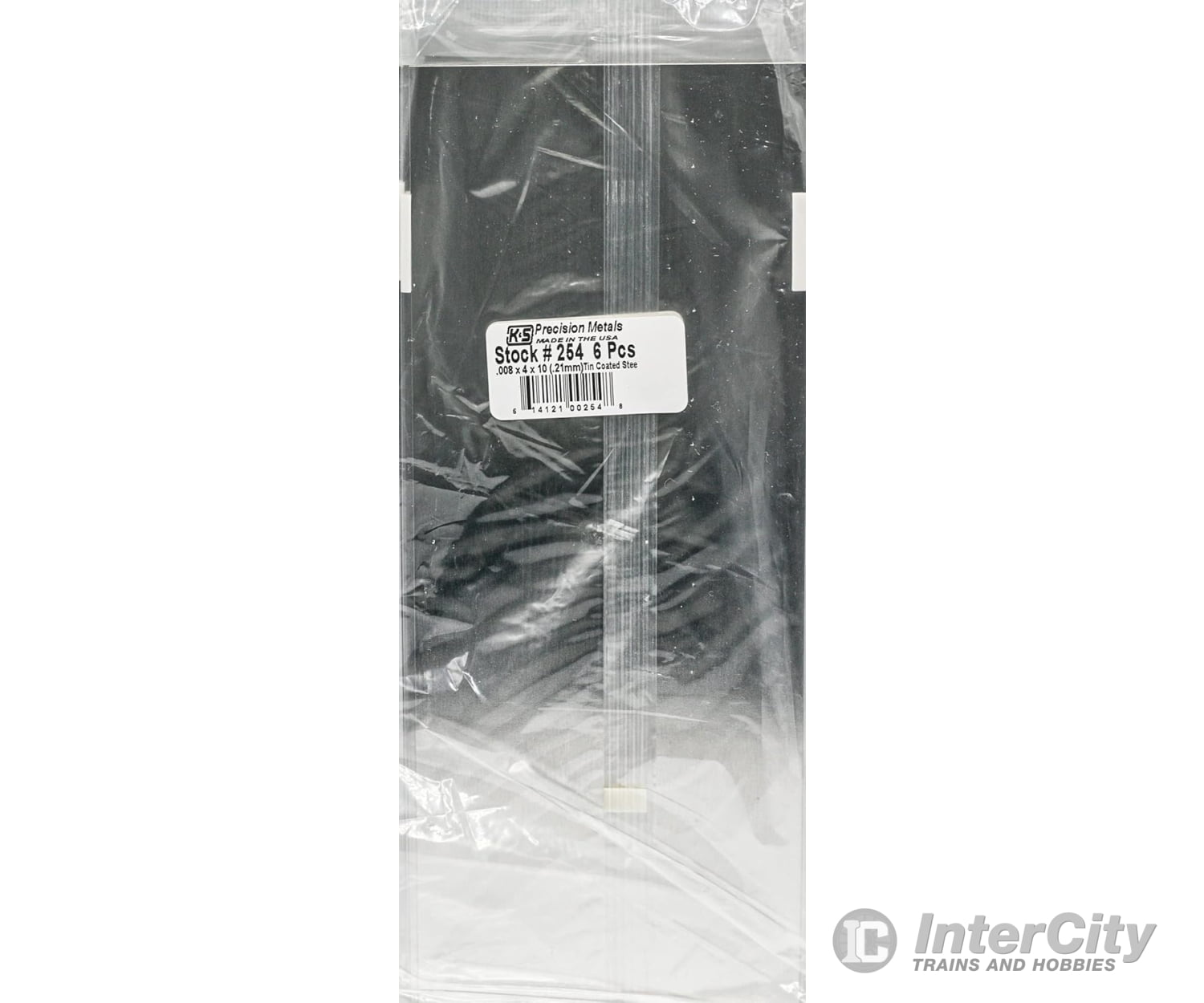 K&S Metals 254 .008 Tin Sheet 4 X 10 Ea Brass & Metal