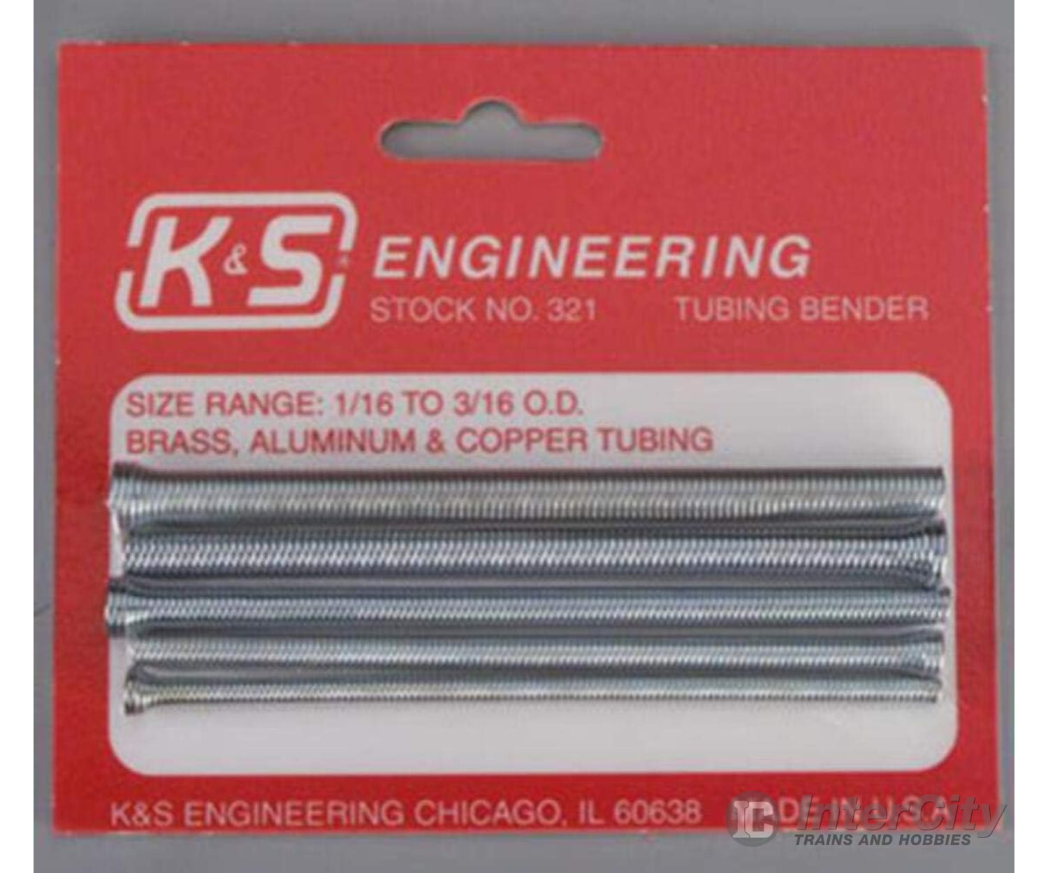 K&S Metals 321 Tubing Bender Kit (3/16) Tools