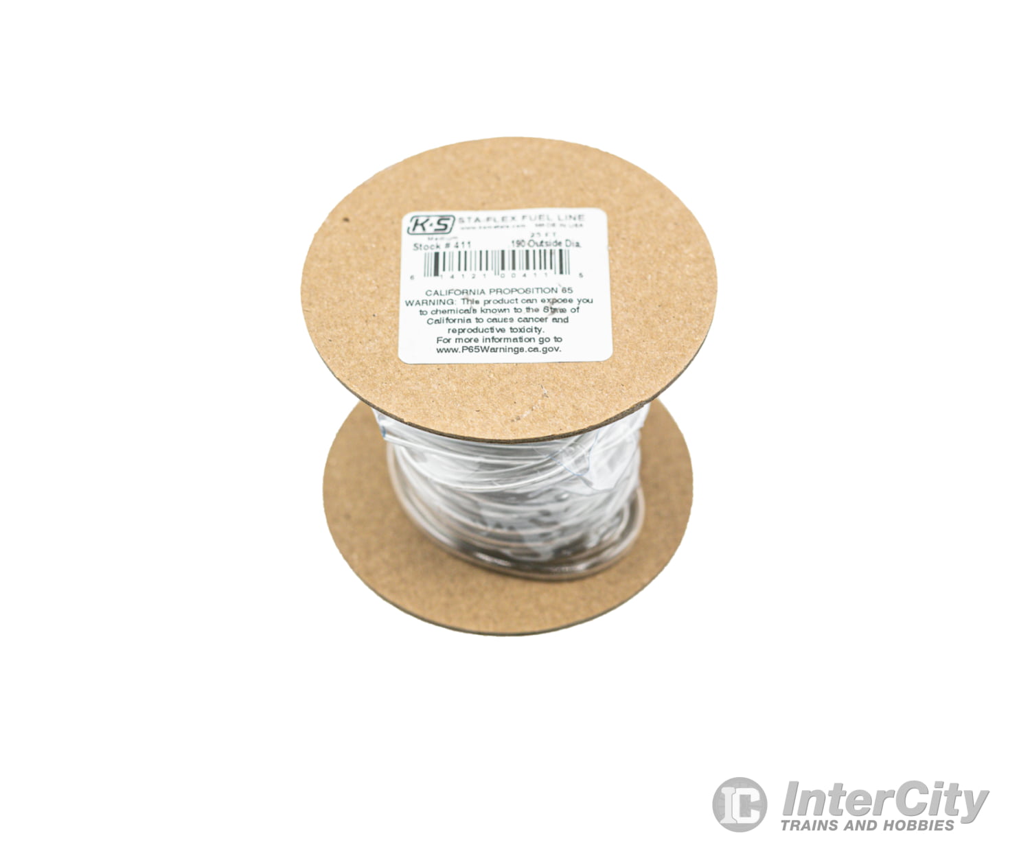 K&S Metals 411 Sta-Flex Fuel Line -Medium (Roll) .190 Od Brass & Metal