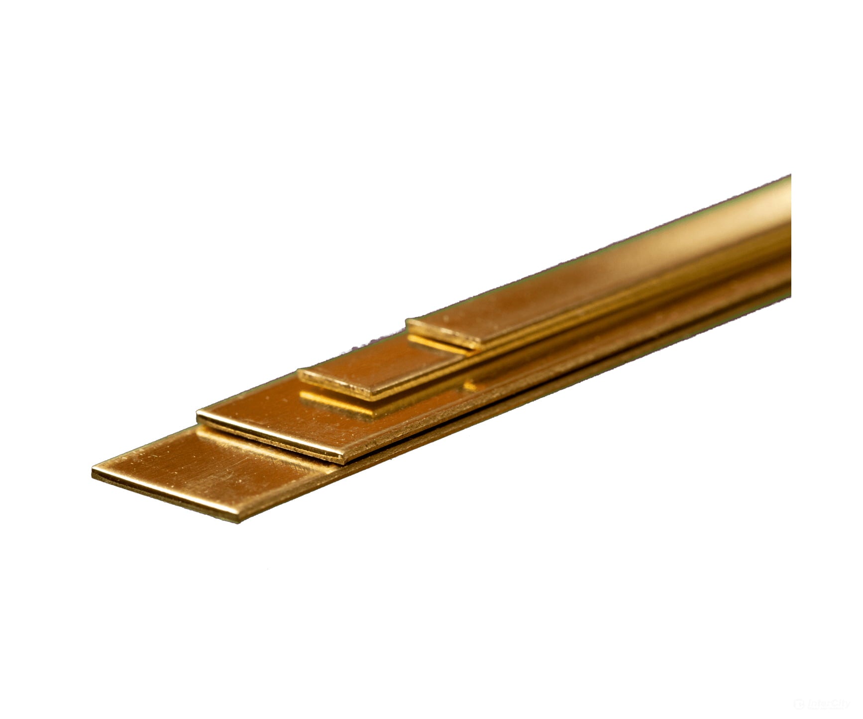 K&S Metals 5078 Brass Strips .032 X 1/4 & 1/2 Bendable (2 Each) Metal