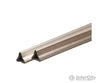 K&S Metals 5098 Aluminum Triangle Tube - 12 (2Pcs) Brass & Metal