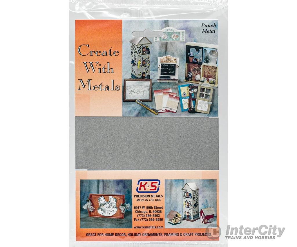 K&S Metals 6505 5X7 Tin Sheet Brass & Metal