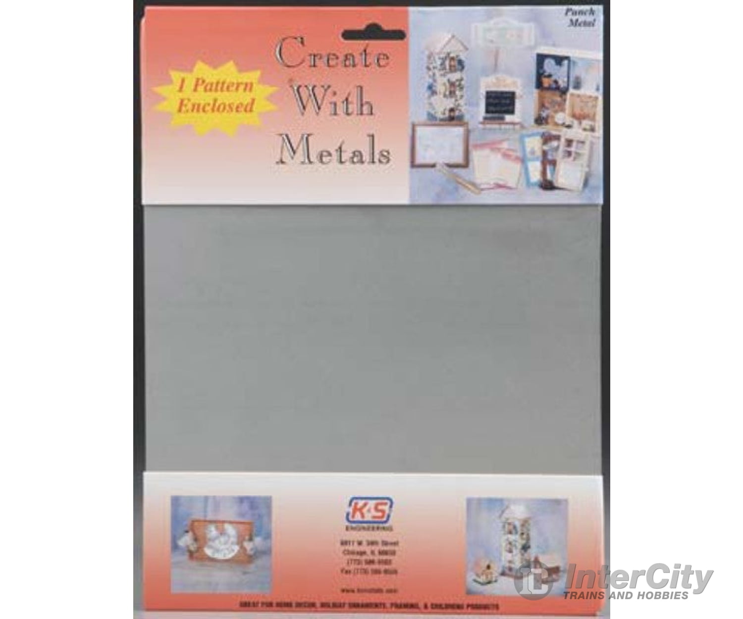 K&S Metals 6512 8X10 Tin Sheet Brass & Metal