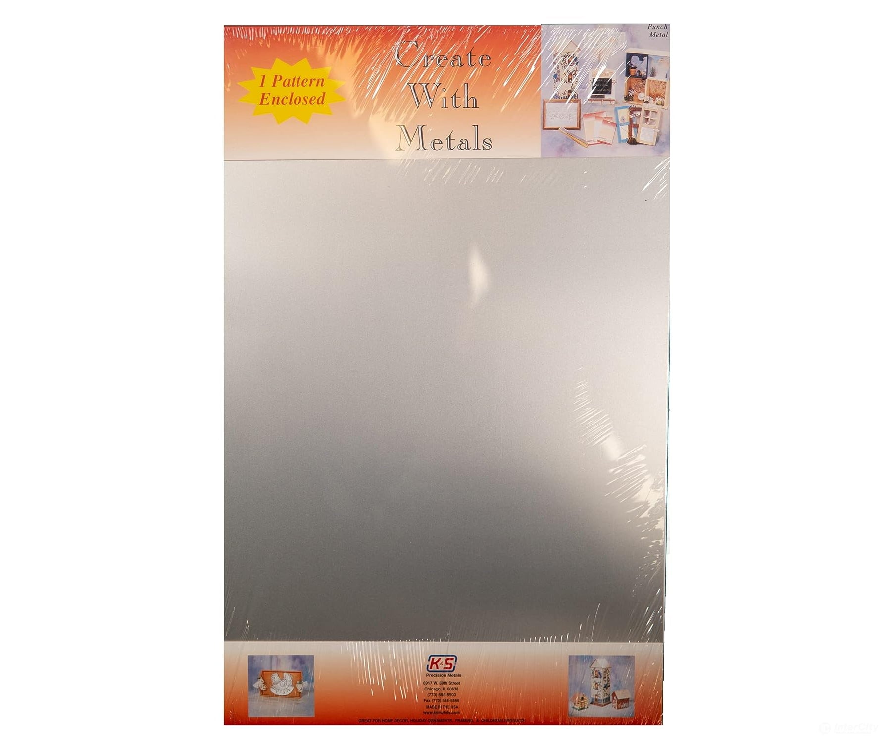 K&S Metals 6520 12X18 Tin Sheet Brass & Metal