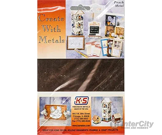 K&S Metals 6525 0.16 Copper Sheet 5X7 Brass & Metal