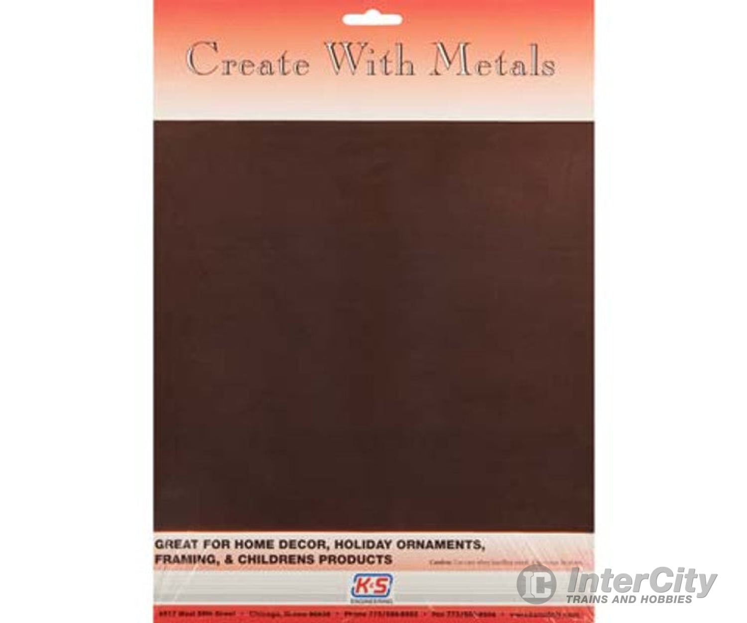 K&S Metals 6535 9X12 Copper Brass & Metal