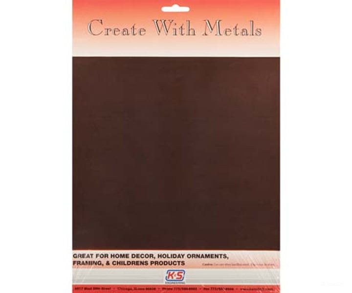 K&S Metals 6535 9X12 Copper Brass & Metal