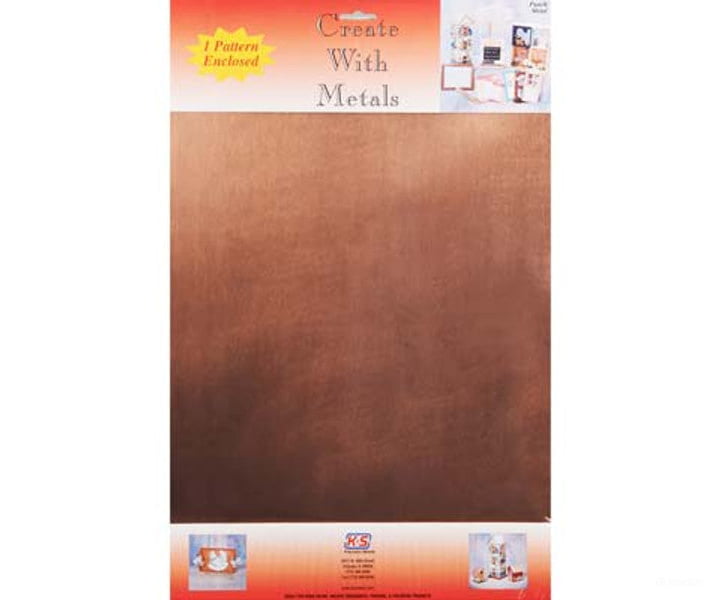 K&S Metals 6540 12X18 Copper Brass & Metal