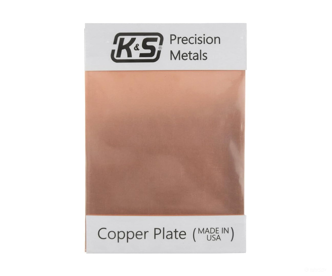 K&S Metals 6602 .050 Thick 5X7 Copper Etching Plates Brass & Metal