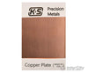 K&S Metals 6603 .050 Thick 6X9 Copper Etching Plates Brass & Metal
