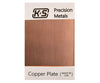 K&S Metals 6603 .050 Thick 6X9 Copper Etching Plates Brass & Metal