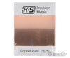 K&S Metals 6605 .050 Thick 9X12 Copper Etching Plates Brass & Metal