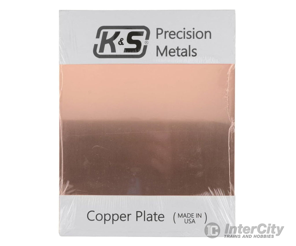 K&S Metals 6605 .050 Thick 9X12 Copper Etching Plates Brass & Metal