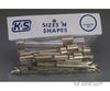 K&S Metals 707 Metal Assortment- Sizes N Shapes (10/Pk) Brass &