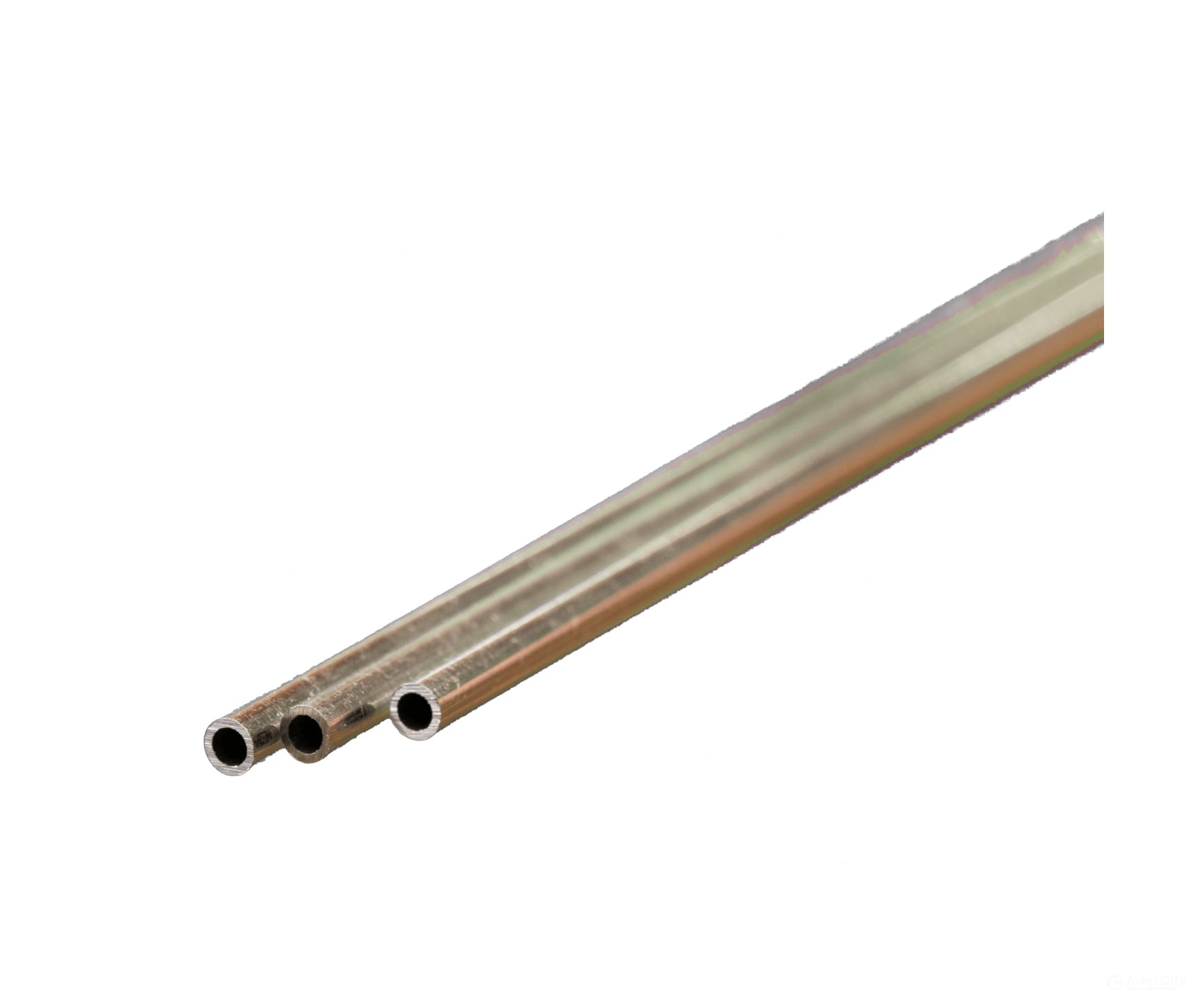 K&S Metals 8102 1/8 Od Aluminum Tube (3Pcs/Card) Brass & Metal