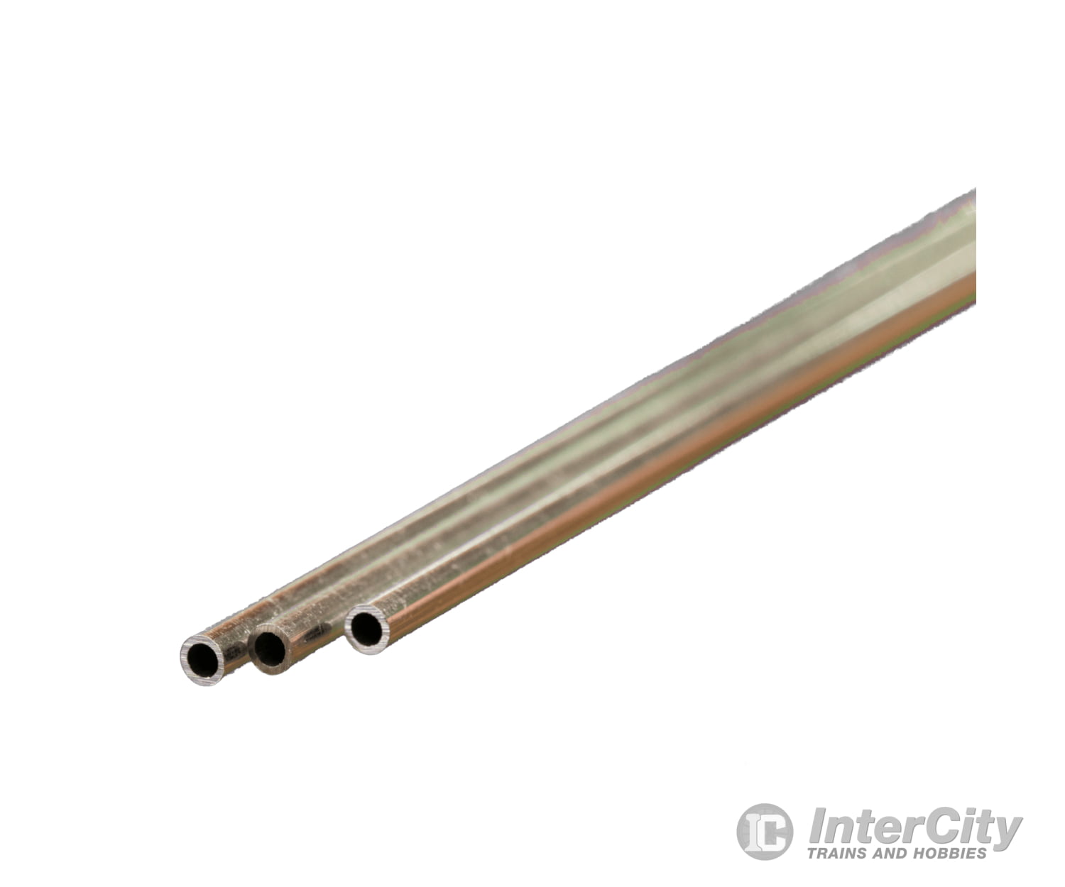 K&S Metals 8102 1/8 Od Aluminum Tube (3Pcs/Card) Brass & Metal
