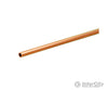 K&S Metals 8120 1/8 Od Copper Tube (1Pc/Card) Brass & Metal