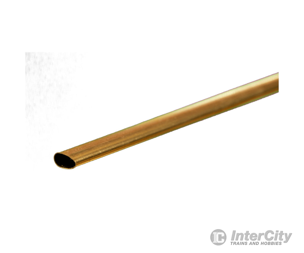 K&S Metals 8122 Brass Streamline Tube (1Pc/Card) & Metal