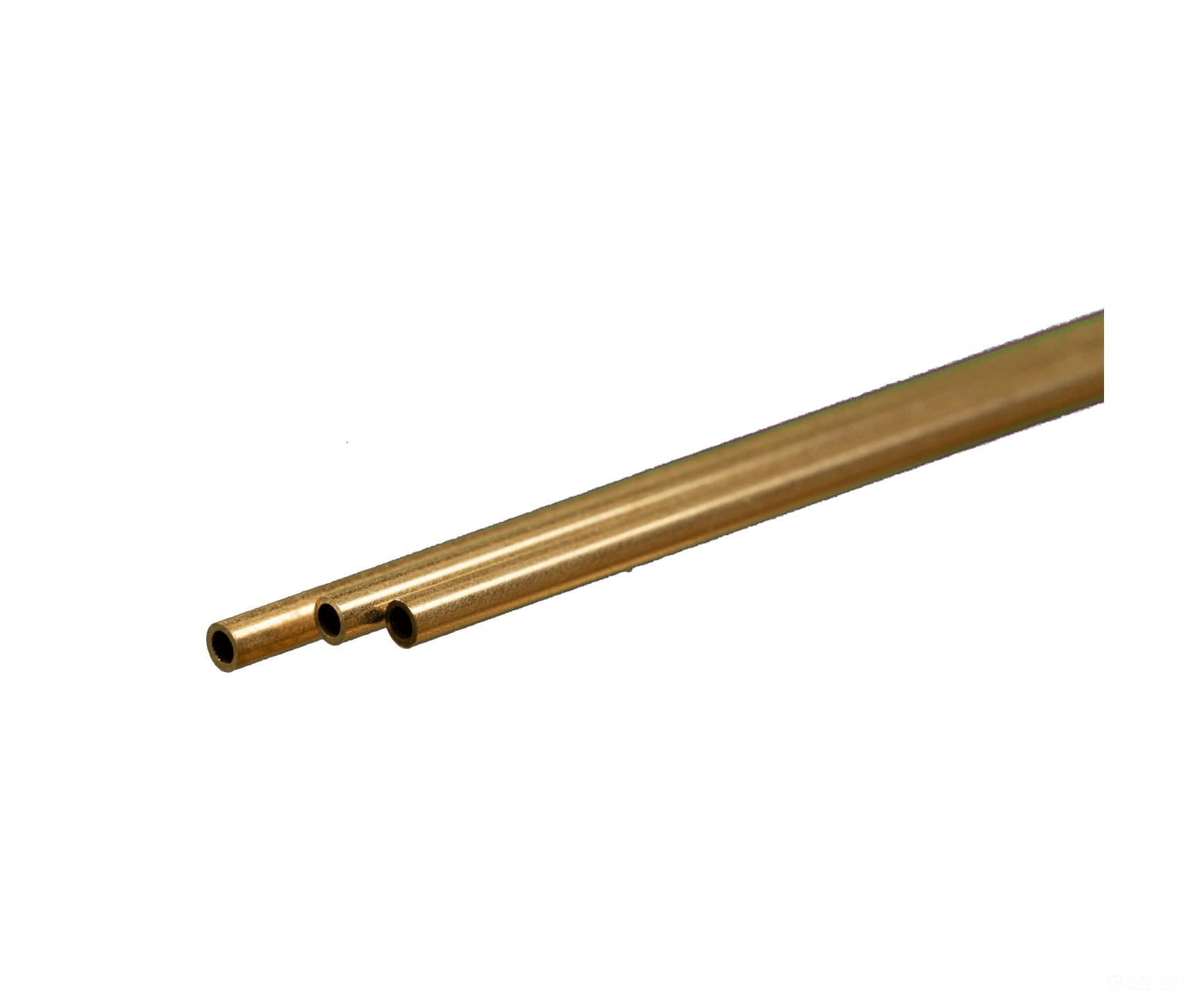 K&S Metals 8126 3/32 Od Round Brass Tube (3Pcs/Card) & Metal
