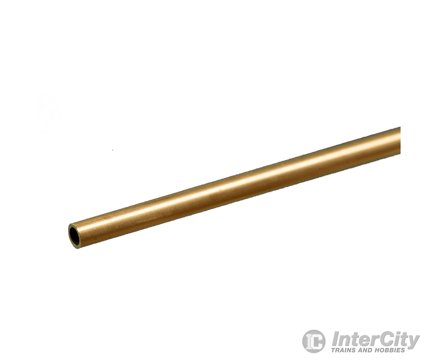 K&S Metals 8127 1/8 Od Round Brass Tube (1Pc/Card) & Metal