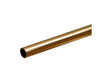 K&S Metals 8130 7/32 Od Round Brass Tube (1Pc/Card) & Metal