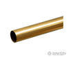 K&S Metals 8135 3/8 Od Round Brass Tube (1Pc/Card) & Metal