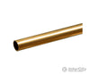 K&S Metals 8136 13/32 Od Round Brass Tube (1Pc/Card) & Metal