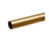 K&S Metals 8142 19/32 Od Round Brass Tube (1Pc/Card) & Metal