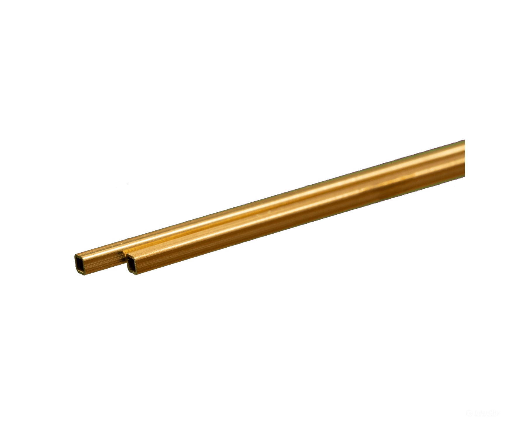 K&S Metals 8150 3/32 Od Square Brass Tube (2Pcs/Card) & Metal