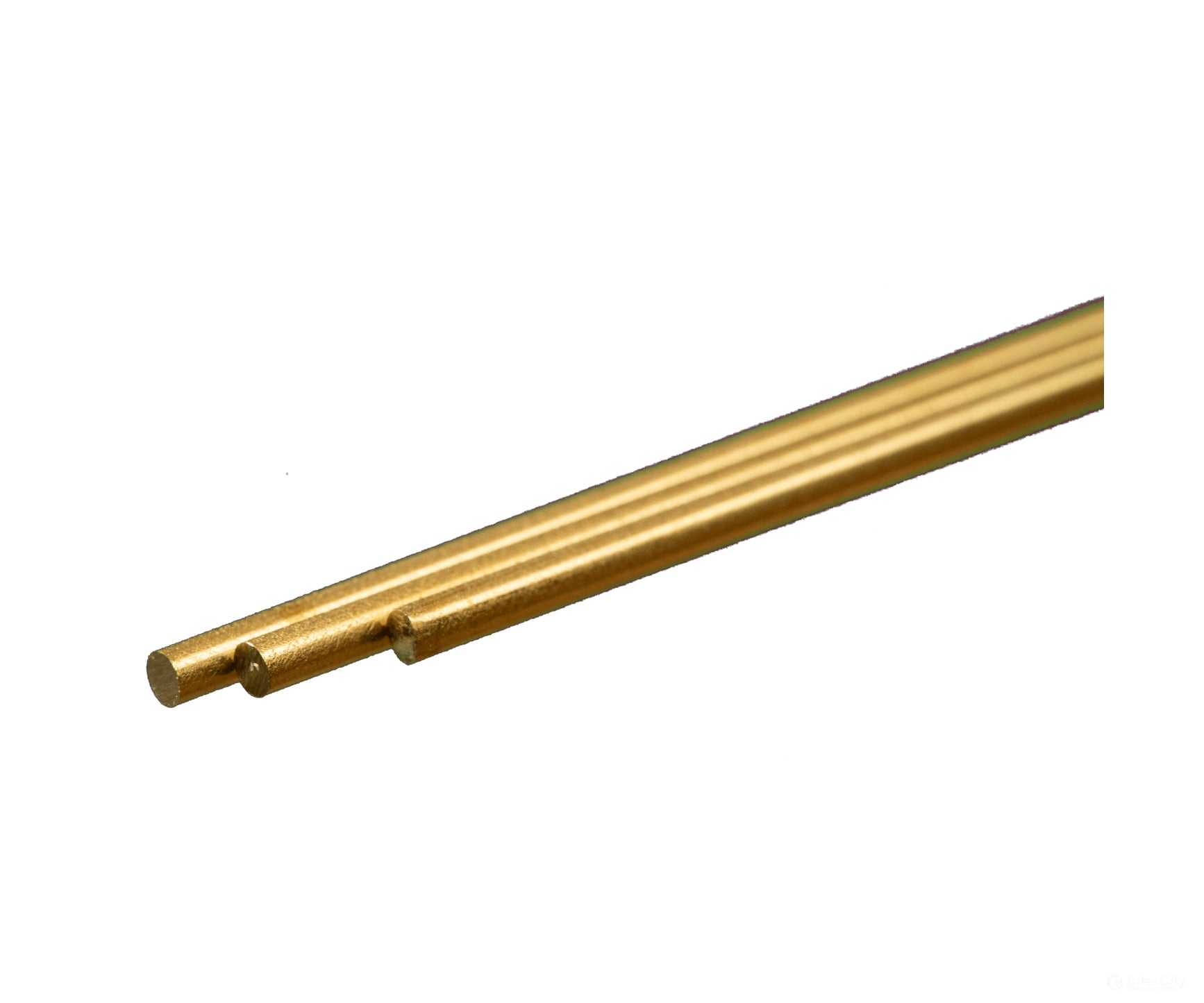 K&S Metals 8168 .081 Solid Brass Rod (3Pcs/Card) & Metal