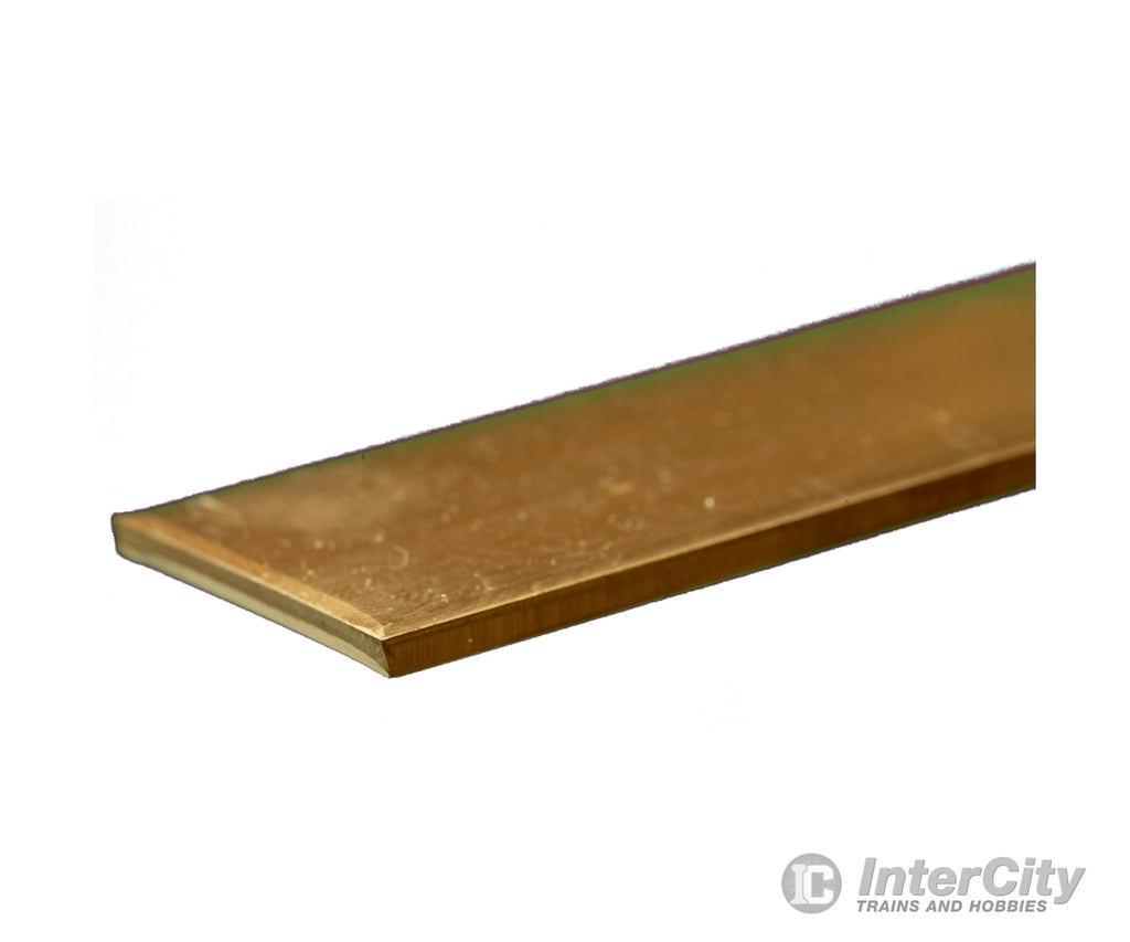 K&S Metals 8228 .090 X 1 Brass Strip (1Pc/Card) & Metal